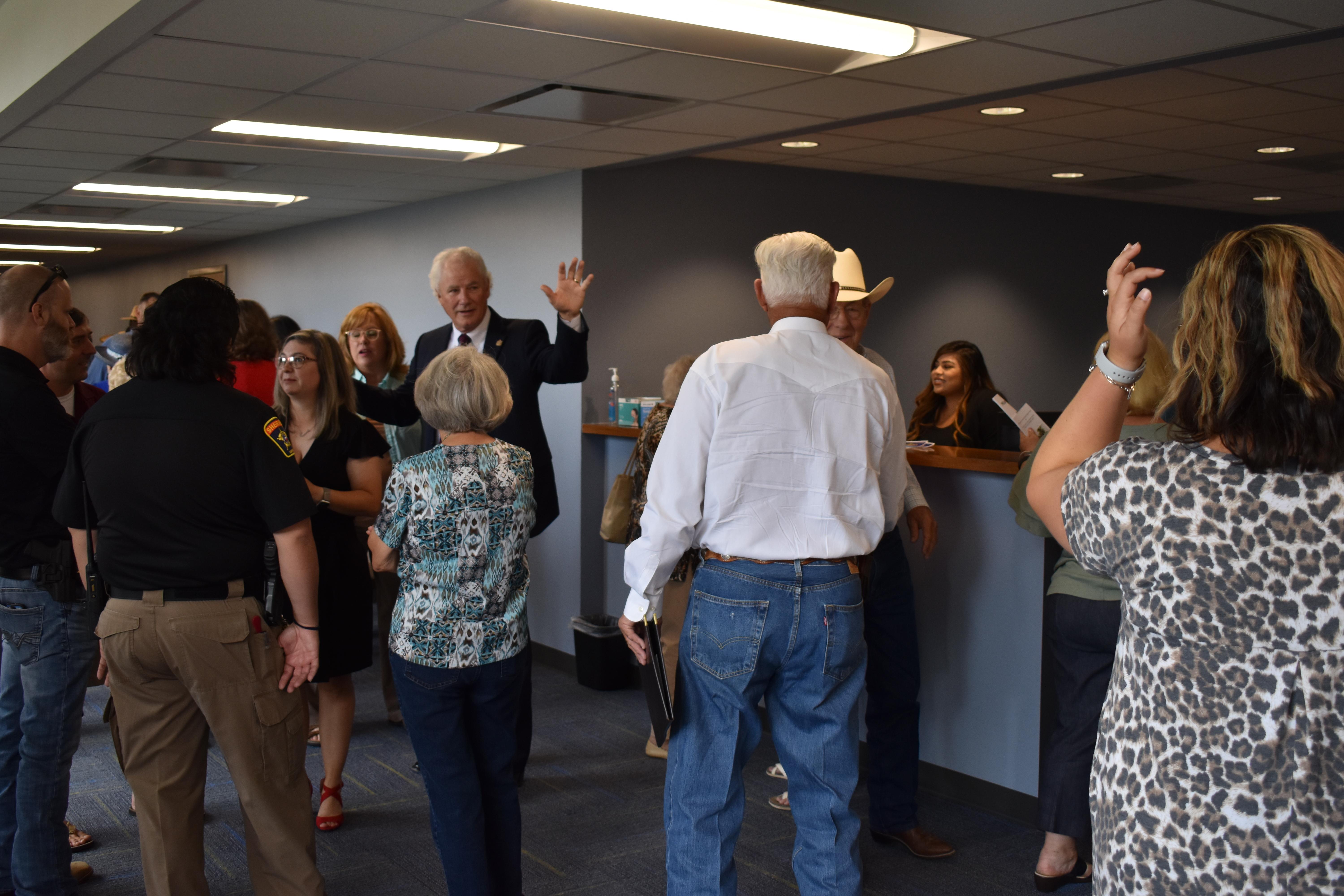 MIlam County Annex holds grand opening The Cameron Herald