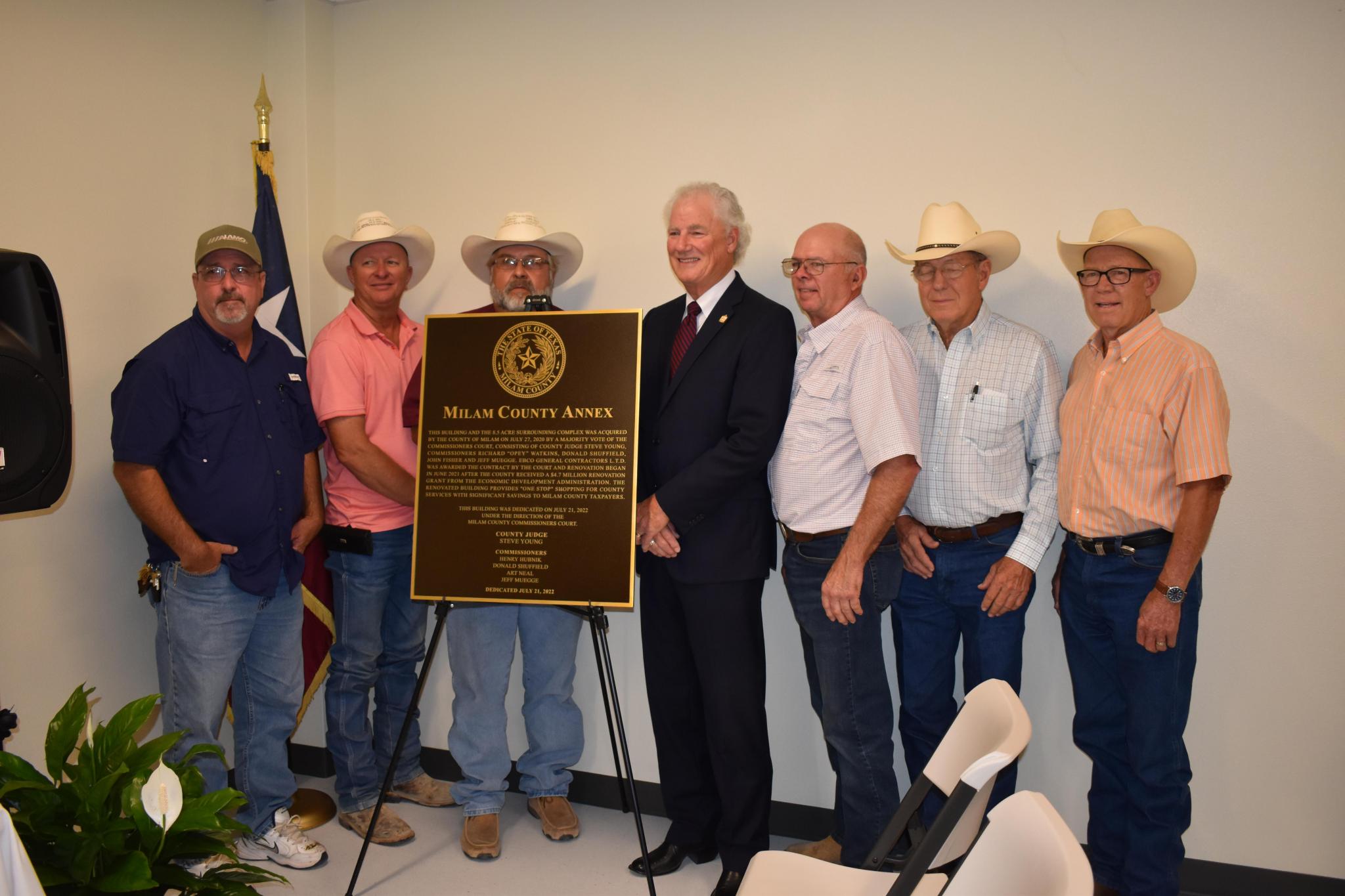 MIlam County Annex holds grand opening The Cameron Herald